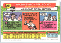 1989 Topps Big Tom Foley #261