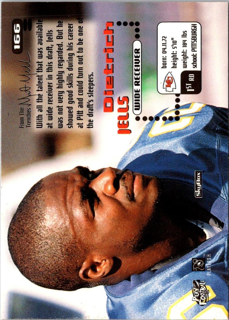 1996 SkyBox Impact Dietrich Jells