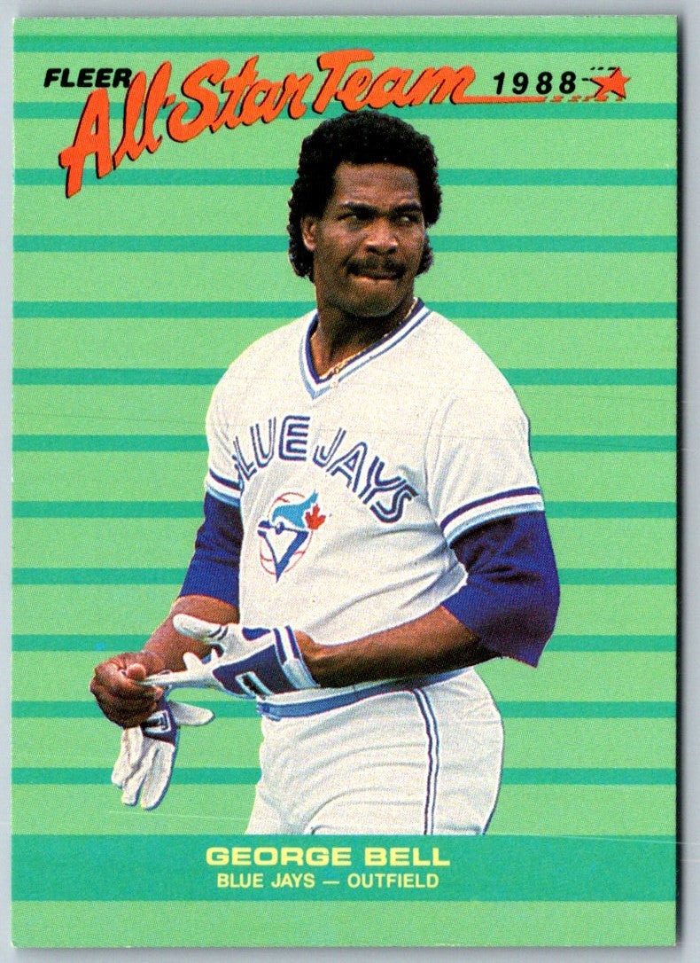 1988 Fleer All-Stars George Bell