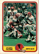 1981 Fleer Team Action Atlanta Falcons Defense