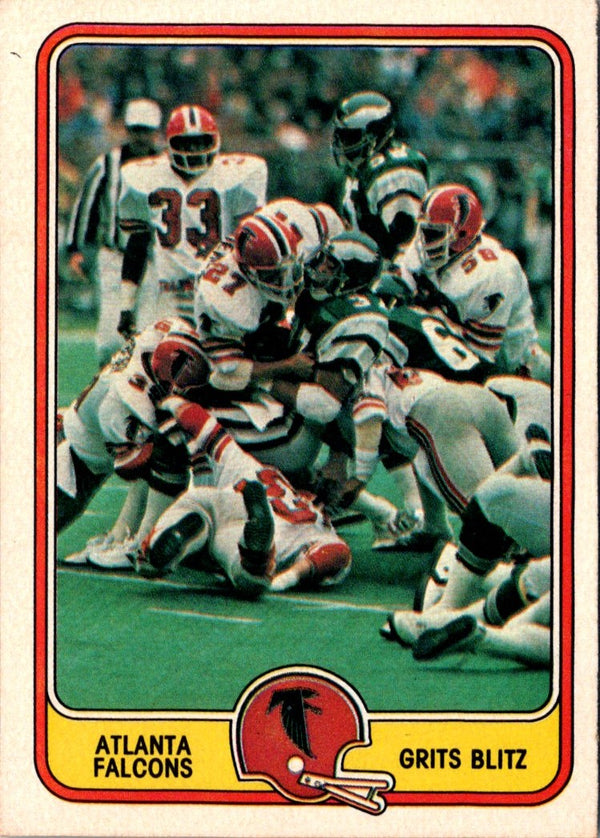 1981 Fleer Team Action Atlanta Falcons Defense #2