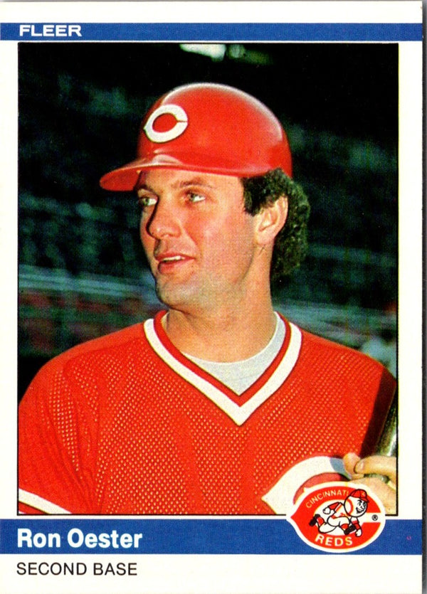 1984 Fleer Ron Oester #475