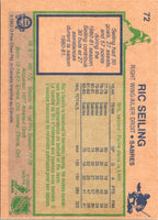 1983 O-Pee-Chee Ric Seiling #72