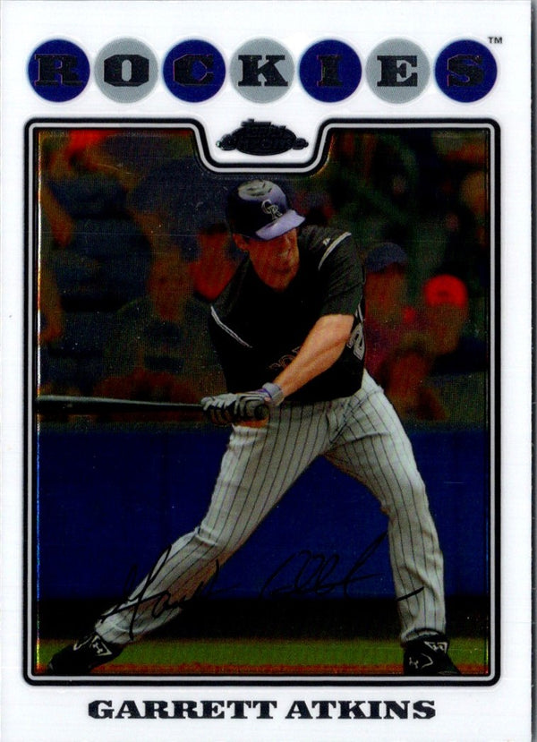 2008 Topps Chrome Garrett Atkins #22