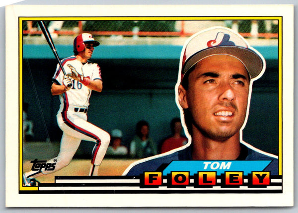 1989 Topps Big Tom Foley #261