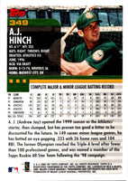 1999 Topps AJ Hinch #2