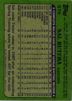 1982 Topps Sal Butera #676