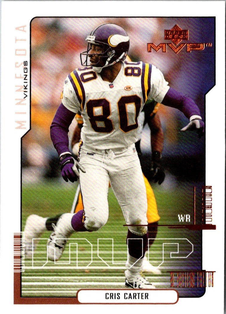 2000 Upper Deck MVP Cris Carter