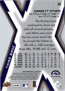 2009 Upper Deck X Die Cut Garrett Atkins