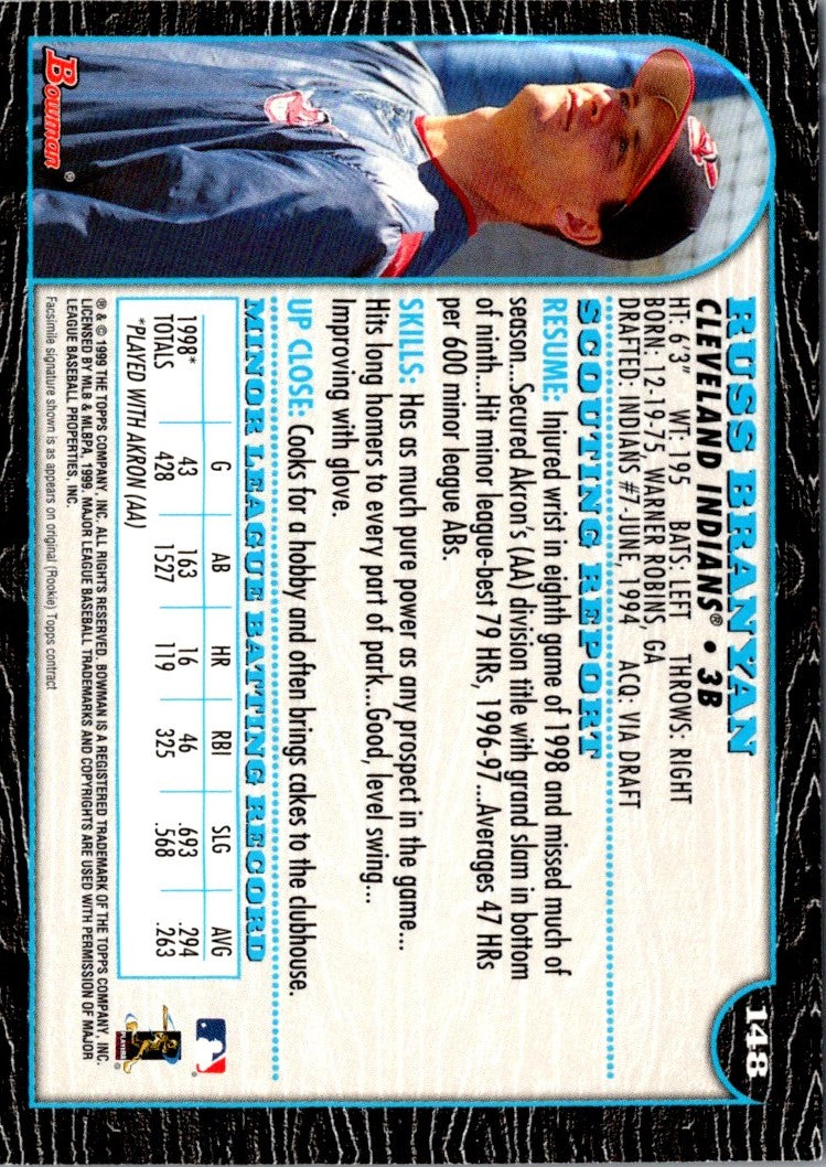 1999 Bowman Russell Branyan