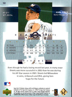 2002 Upper Deck Diamond Connection Ben Sheets #50