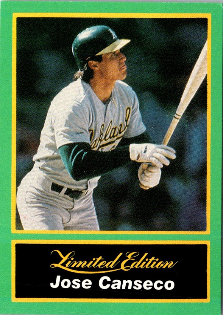 1989 CMC Jose Canseco Jose Canseco