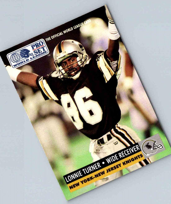 1991 Proset World League Lonnie Turner #107