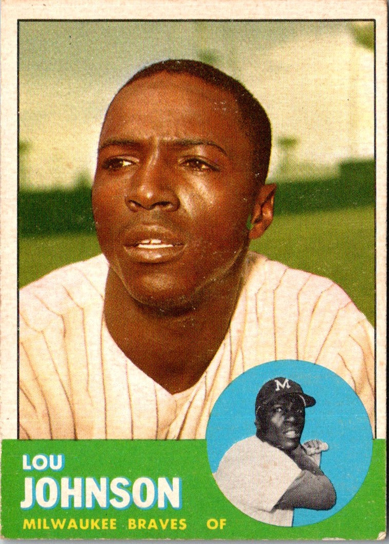 1963 Topps Lou Johnson