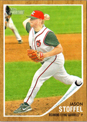 2011 Topps Heritage Minor League Jason Stoffel #132