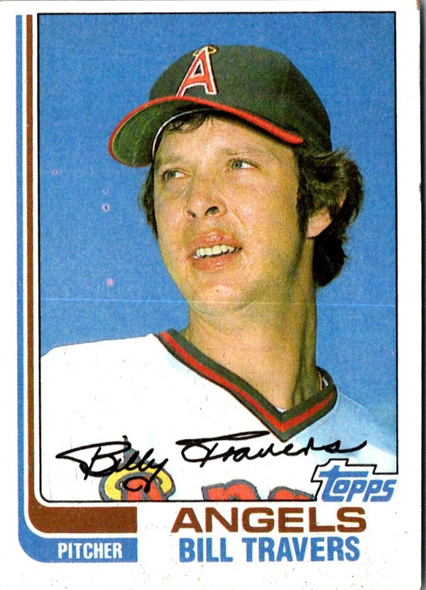 1982 Topps Bill Travers #628