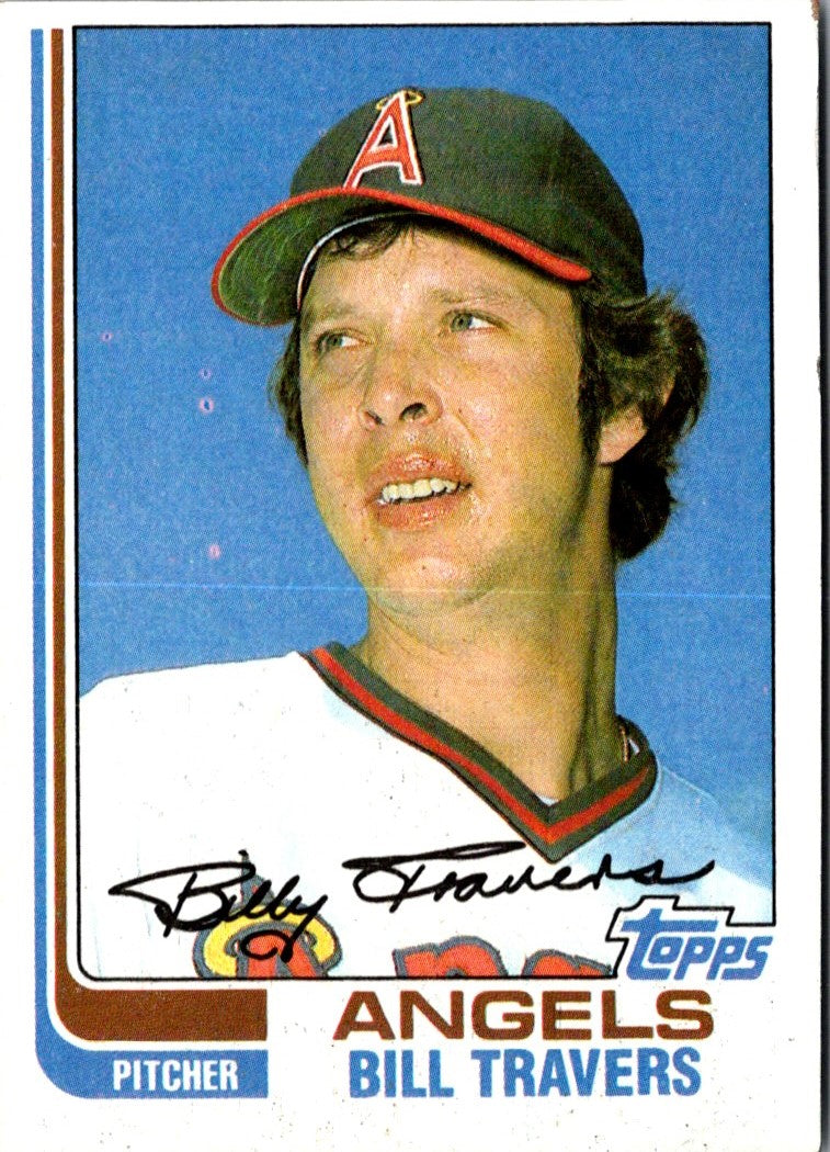 1982 Topps Bill Travers