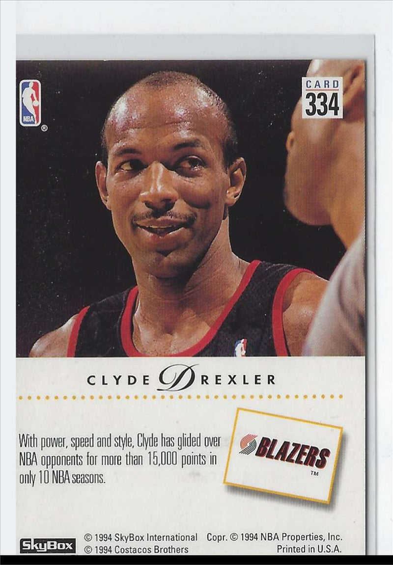 1993 SkyBox Clyde Drexler