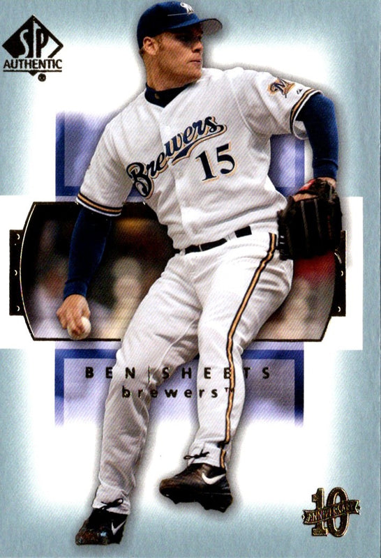 2002 Upper Deck Diamond Connection Ben Sheets #50