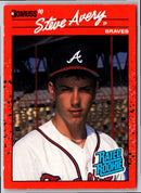 1990 Donruss The Rookies Steve Avery