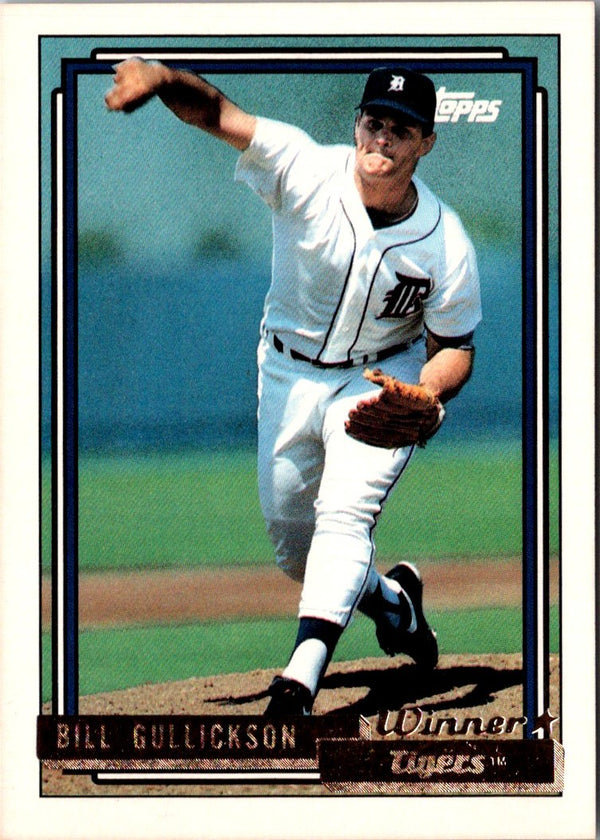 1991 Fleer Bill Gullickson #508