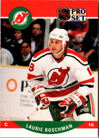 1990 Pro Set Laurie Boschman #476