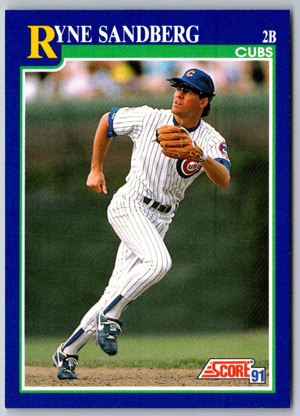 1991 Score Ryne Sandberg #3