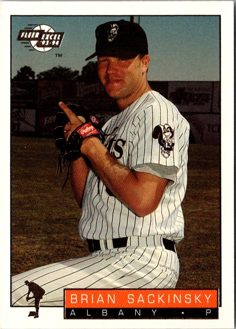 1993 Fleer Excel Brian Sackinsky