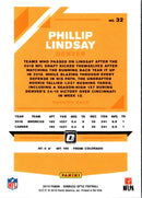 2019 Donruss Optic Phillip Lindsay