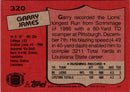 1987 Topps Garry James