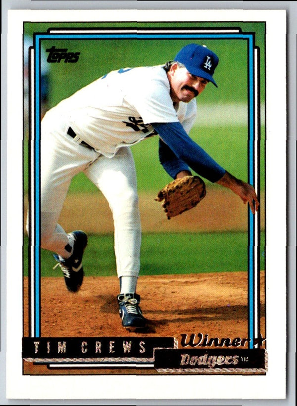 1992 Topps Tim Crews #642