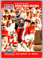 1990 Pro Set Mike Johnson #347