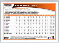 2013 Topps Update Zach Britton #US292