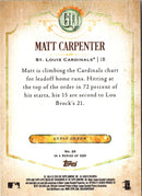 2018 Topps Gypsy Queen Matt Carpenter