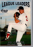 1992 Fleer Excel League Leaders Joe Caruso