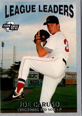 1992 Fleer Excel League Leaders Joe Caruso #15