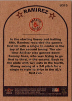 2002 Fleer Tradition Update Manny Ramirez #U313