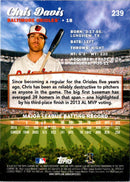 2017 Stadium Club Chris Davis