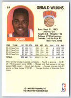 1989 NBA Hoops Gerald Wilkins #63