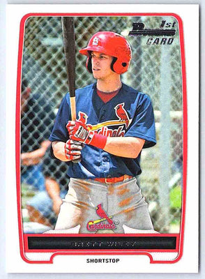 2012 Bowman Brett Wiley #BDPP91