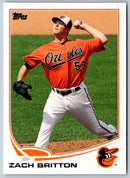 2013 Topps Update Zach Britton