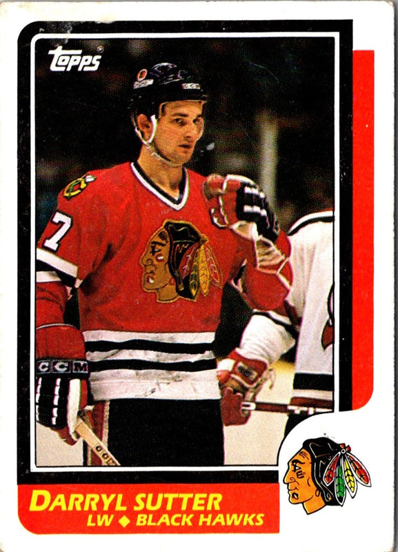 1986 Topps Darryl Sutter #49
