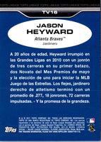 2011 Topps Lineage Venezuelan Jason Heyward #TV16