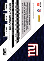 2010 Panini Rookies & Stars Brandon Jacobs #95