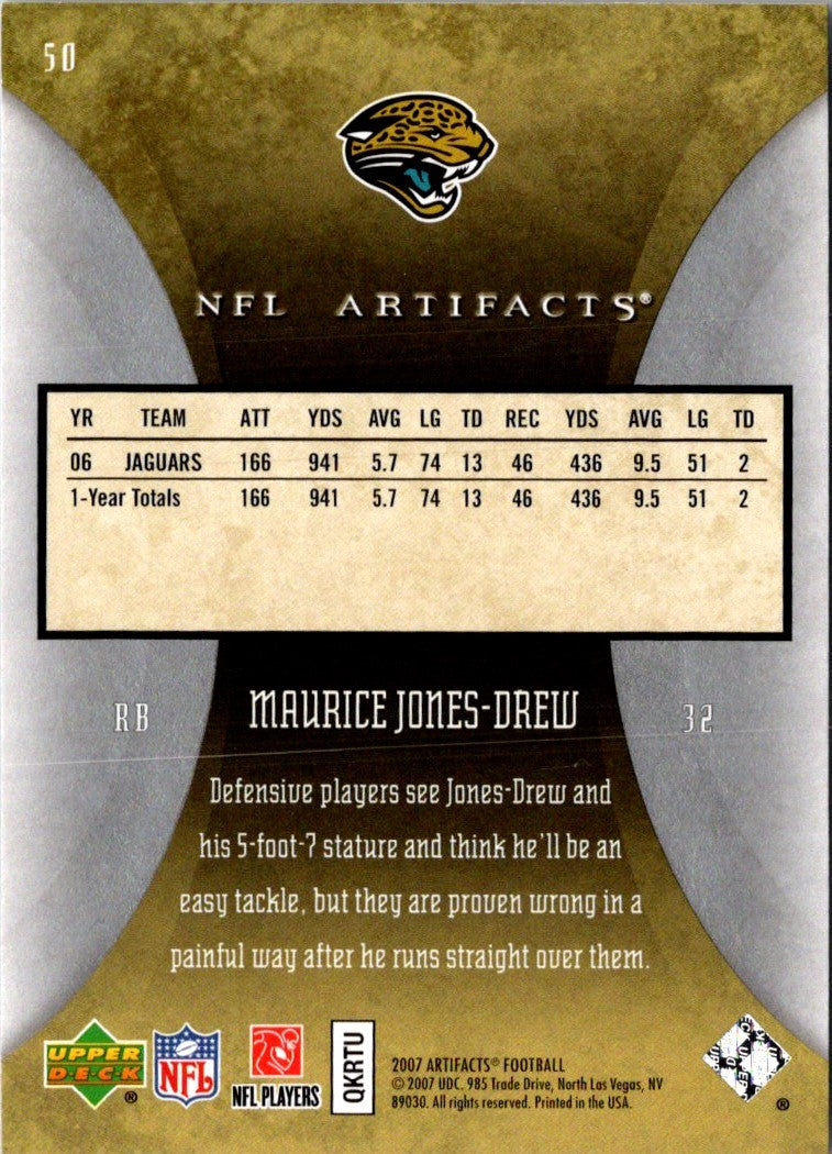 2007 Upper Deck Artifacts Maurice Jones-Drew