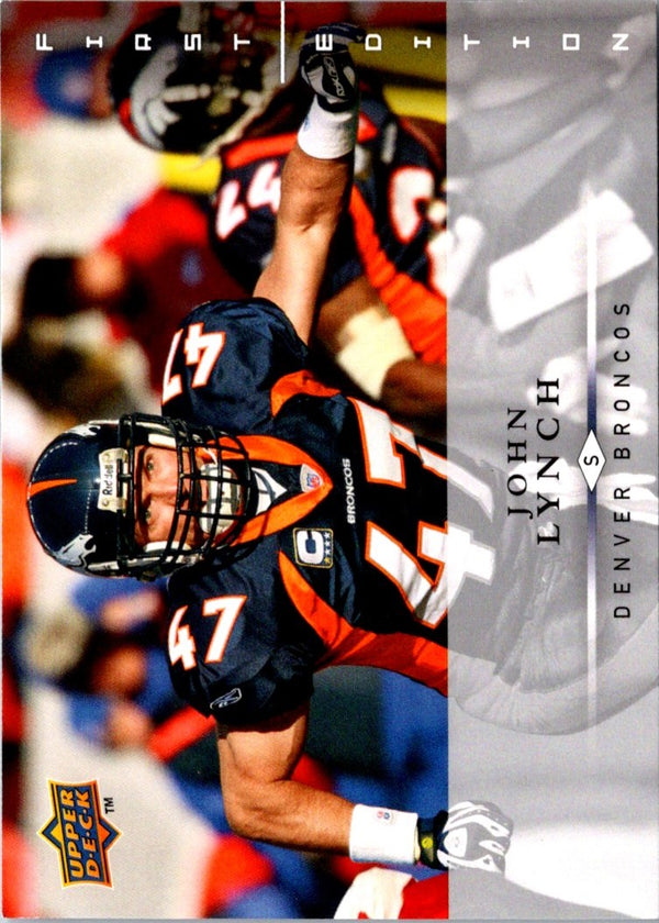 2008 Upper Deck First Edition John Lynch #44