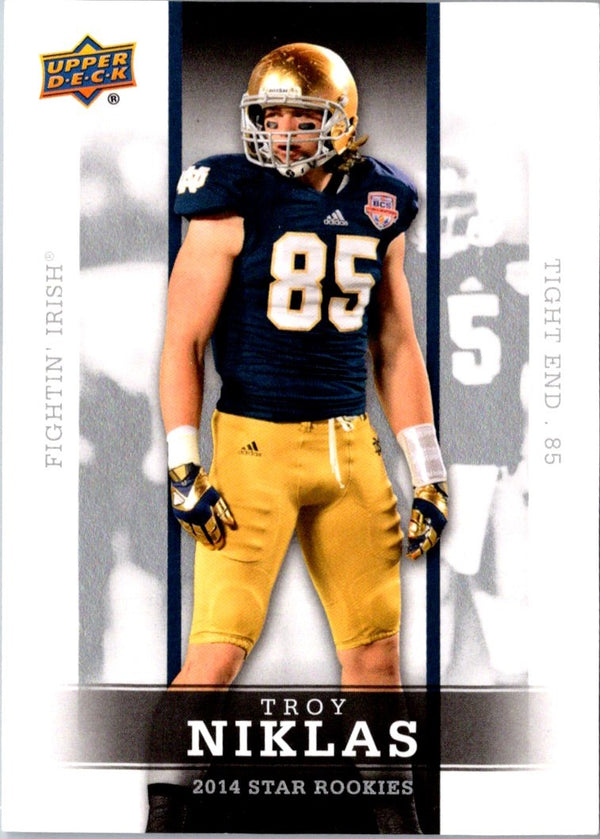 2014 Upper Deck Star Rookies Box Set SP Troy Niklas #13