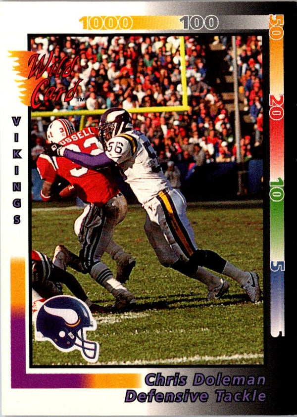 1992 Wild Card Chris Doleman #64