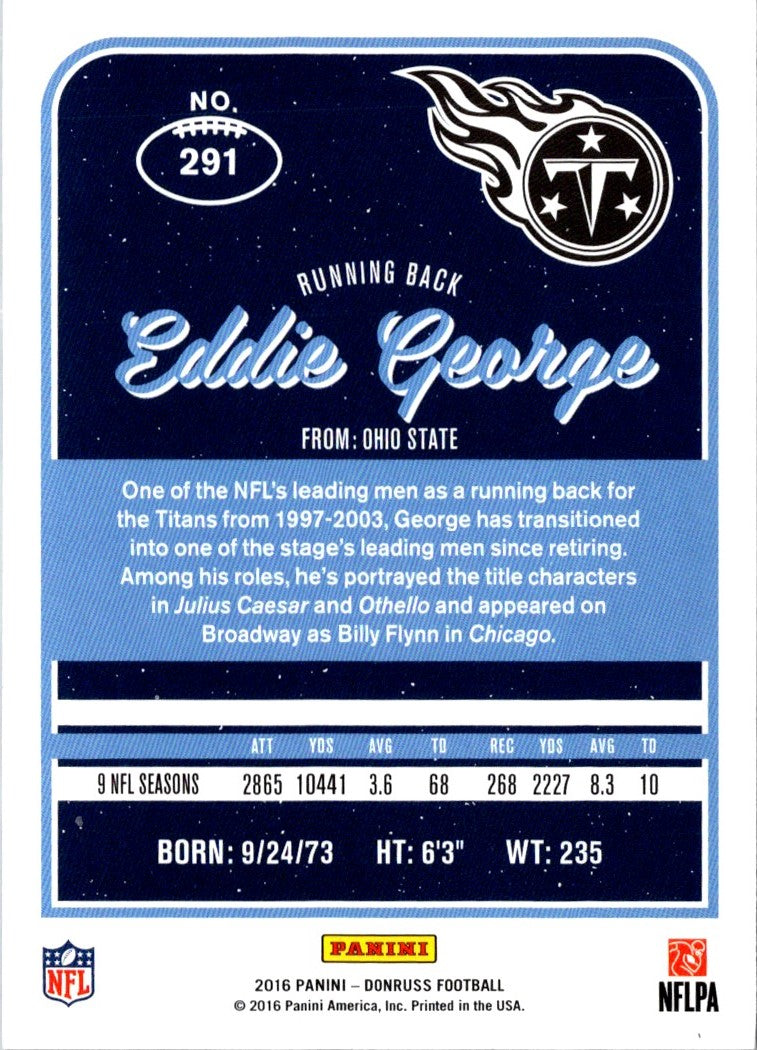 2016 Donruss Eddie George