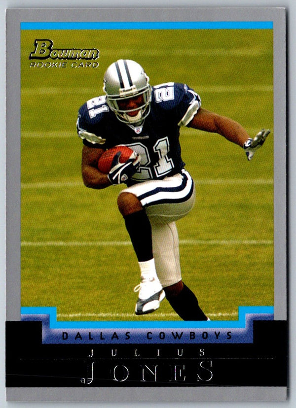 2004 Bowman Julius Jones #180 Rookie
